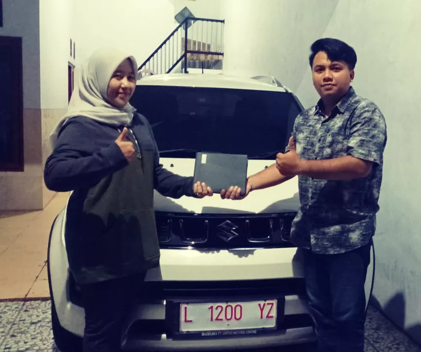 Suzuki Jember - Thank you atas pembelian unit IGNIS GX MT PUTIHnya BU VIA